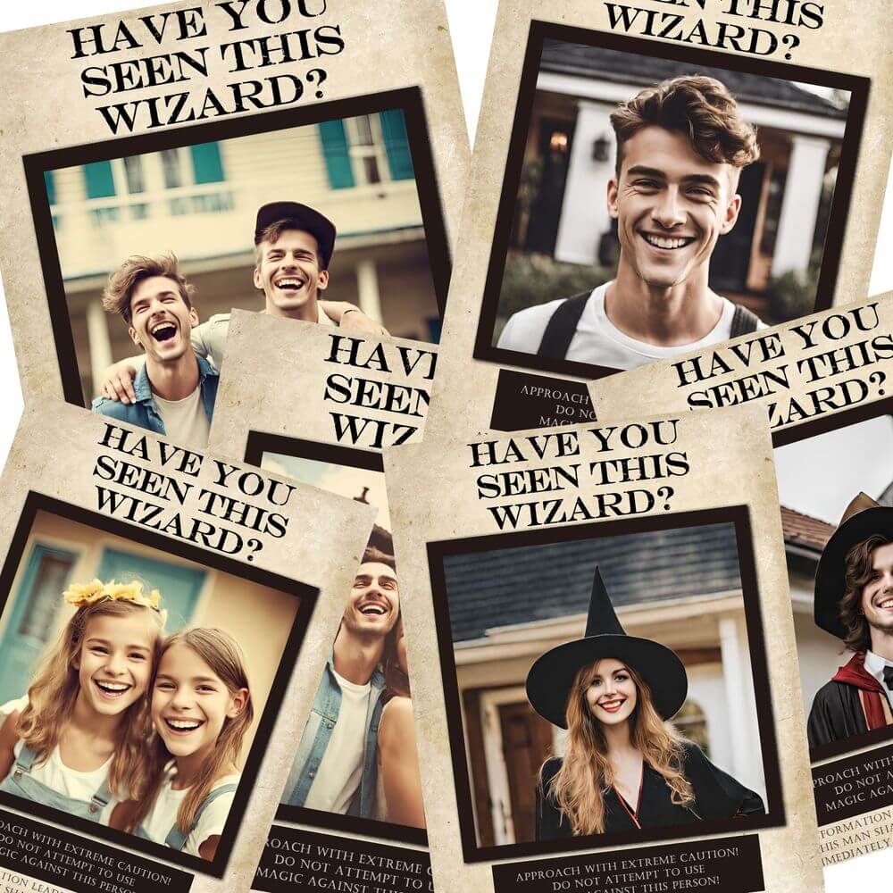 Have You Seen This Wizard Editable Template | Kora Garro have-you-seen-this-wizard-editable-template-kora-garro