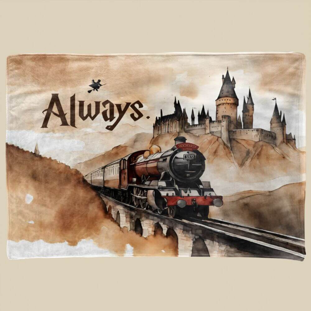 koragarro harry potter throw blanket, Iconic Harry Potter Quotes About Life, Love, friendship, happiness, After all this time? Always.
