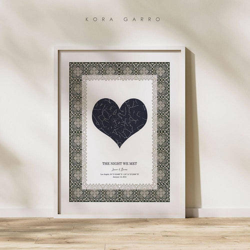 The Night We Met Star Map