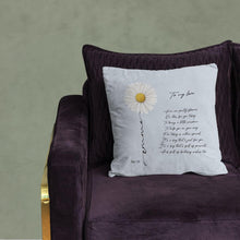 Load image into Gallery viewer, April Birth Flower Cushion