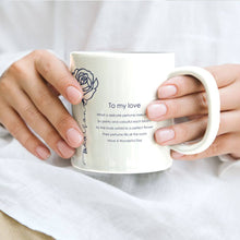 Load image into Gallery viewer, Named Rose Jun Birth Flower Coffee Mug