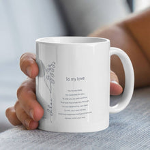 Load image into Gallery viewer, May Birth Flower Coffee Mug - Lily of the Valley
