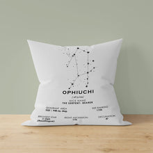 Load image into Gallery viewer, Ophiuchus Constellation Pillow