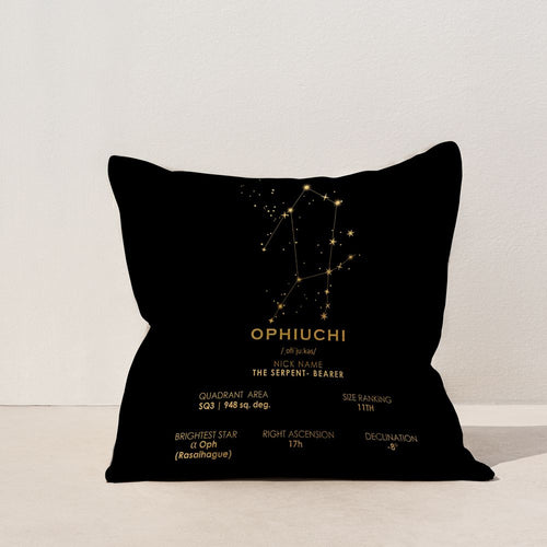 Ophiuchus Constellation Pillow