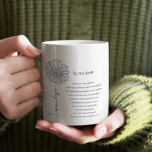 Load image into Gallery viewer, September Birth Flower Coffee Mug, Aster