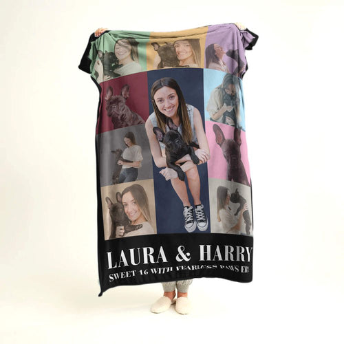 koragarro Taylor swiftie gift Eras Tour Photo blanket custom sweet 16 swiftie birthday gift Taylor swift merch