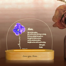 Load image into Gallery viewer, Birth Month Flower Custom Table Lamp