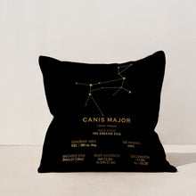 Load image into Gallery viewer, Canis Major Constellation Cushion