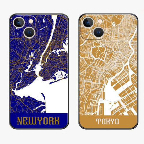 koragarro any city map phone case, custom silicone phone case