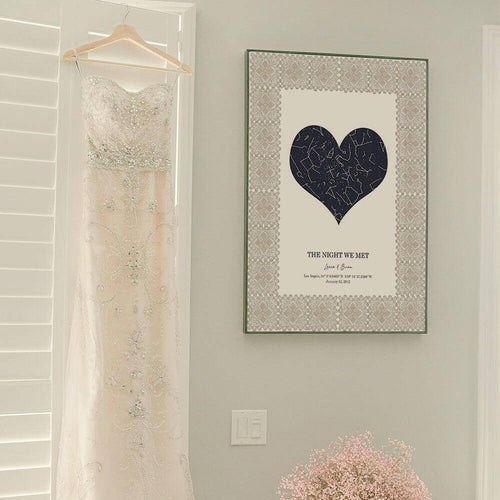 The Night We Met Star Map