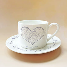 Load image into Gallery viewer, Anniversary Night Sky Tea Cup Saucer Set