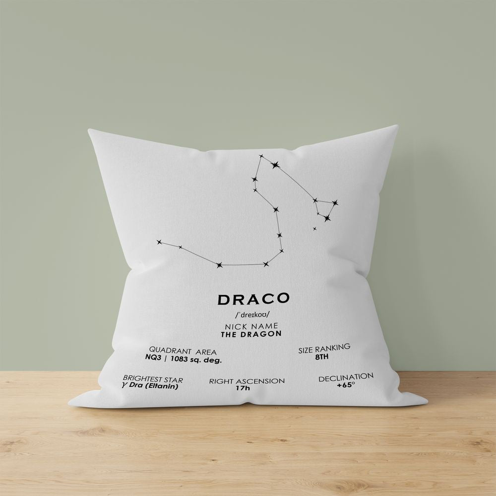 Draco Constellation Cushion and Pillow