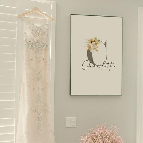 Last Name Svg, Name monogram, personalized initial, family name sign, floral name design, wildflowers watercolr, personalized gift, wreath monogram svg, wedding gift, bridal shower gift, gift for family, koragarro gifts