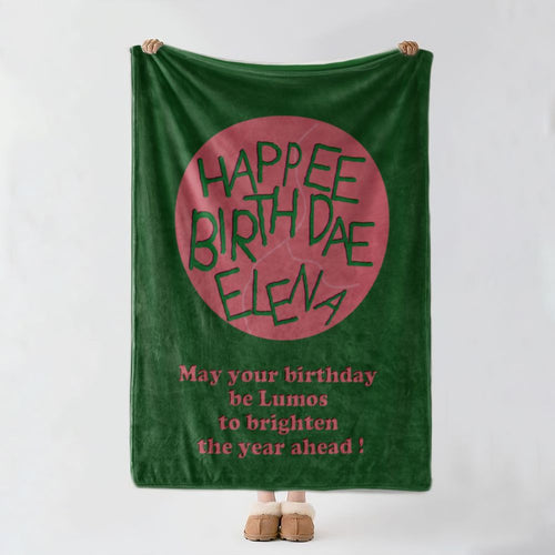 koragarro harry wizard birthday personalized blanket gift Hagrid Happee Bithdae Cake Gift Potterhead Birthday Gift Magic School Happee Bithdae Cake Fantasy Party Favor Potterhead custom home decor