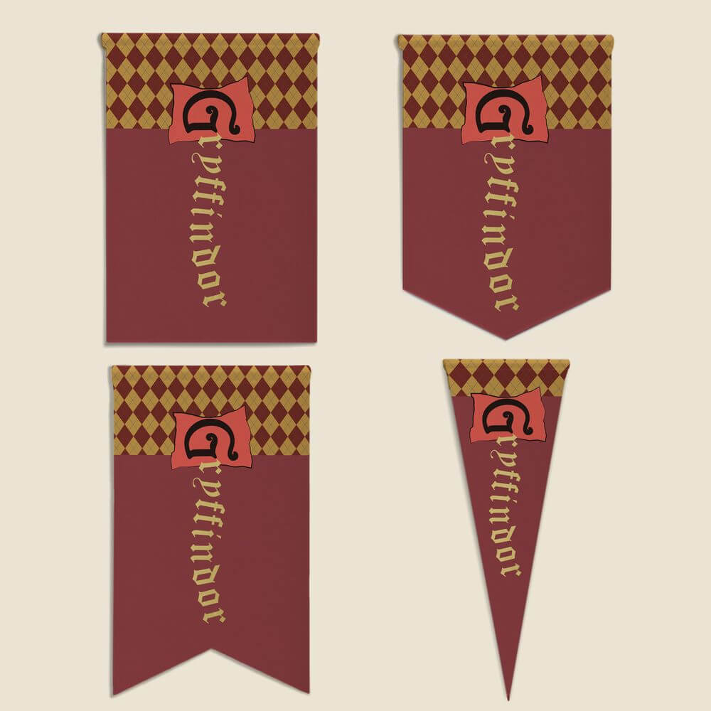 Hogwarts Houses Flag