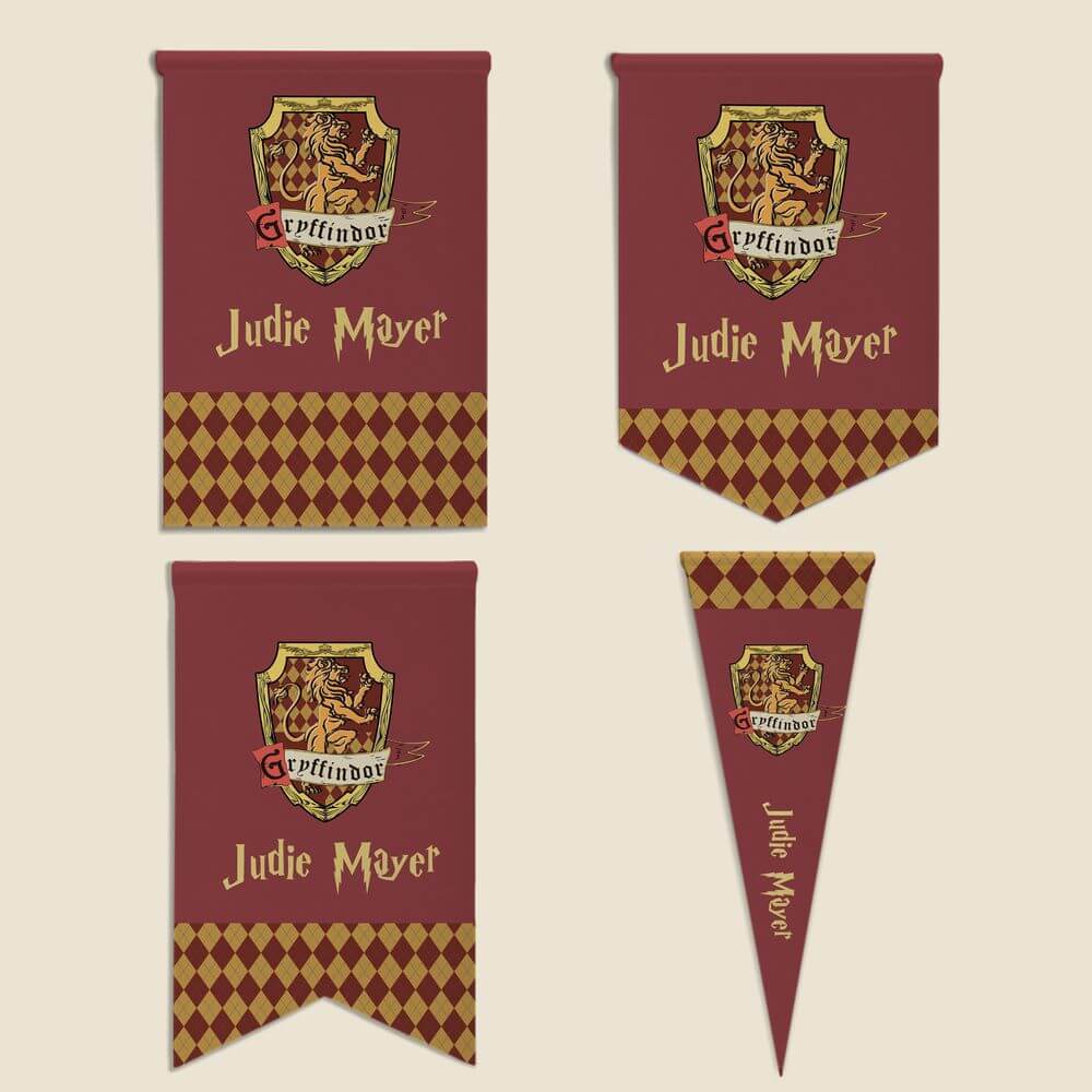 Hogwarts Houses Custom Flag