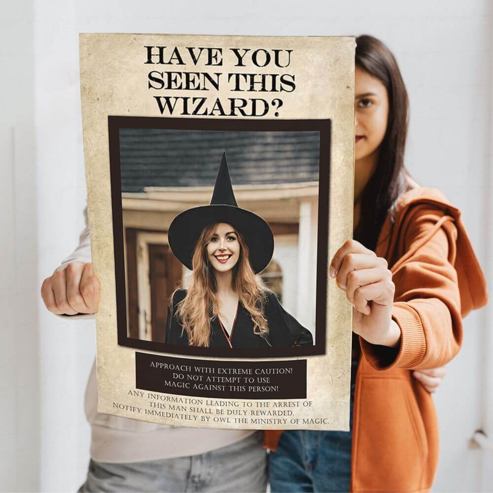 Have You Seen This Wizard Editable Template