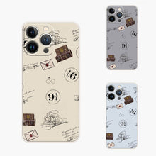 Load image into Gallery viewer, koragarro hogwarts silicone phone case, harry potter, potterhead gift, IPhone cases