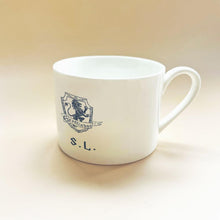 Load image into Gallery viewer, koragarro hogwarts houses personalized coffee mug saucer set, harry potter tea cup saucer, ceramic drinkware, Gryffindor, Slytherin, Ravenclaw, Hufflepuff, potterhead gift
