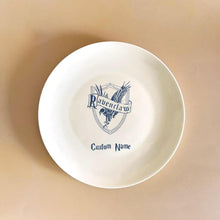 Load image into Gallery viewer, koragarro ceramic plate, hogwarts school,Ravenclaw Hufflepuff, custom plate, Potterhead gift