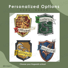 Load image into Gallery viewer, Hogwarts School Custom Notebook