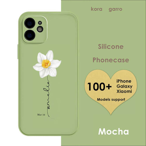 March Birth Flower Phone Case