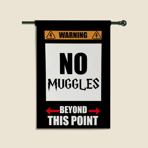 No Muggles Allowed Flag