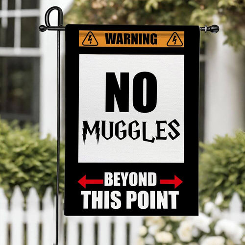 No Muggles Allowed Flag