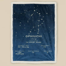 Load image into Gallery viewer, Ophiuchi Constellation Blanket