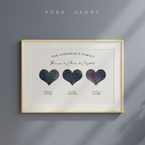 The Night You Became Star Maps