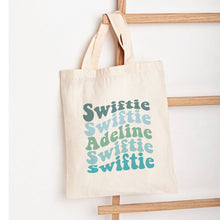 Load image into Gallery viewer, personalized Swiftie name sign, custom wavy stacked retro name design, groovy name desing, name monogram, koragarro personalized gift, taylor swift names, png jpg svg bundle, birthday, party, anniversary gift