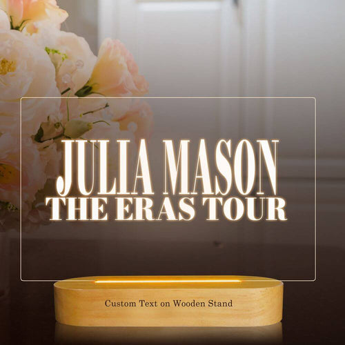 Koragarro Taylor Swift Personalized table lamp, night light, LED light, Swiftie home decor,Eras Tour, Swiftie Birthday Gifts,Tayor Swift Merch, Taylor's version, My best era, custom name gift, custom gift, gift to sister, best friend