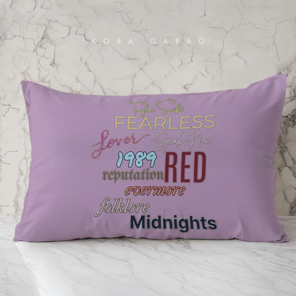 Koragarro Taylor Swift Personalized cushion, 1989, lover, reputation, pillow case, Swiftie home decor, Swiftie Birthday Gifts,Tayor Swift Merch, Taylor's version, My best era, custom name cushion and throw, patio cushions, sitting cushions, bed cushion,custom gift, gift to sister, best friend， house warming