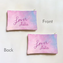 Load image into Gallery viewer, Koragarro Taylor Swift Personalized cushion, 1989, lover, reputation, pillow case, Swiftie home decor, Swiftie Birthday Gifts,Tayor Swift Merch, Taylor&#39;s version, My best era, custom name makeup bag, personalized wedding gift, bridal shower, house warming gift