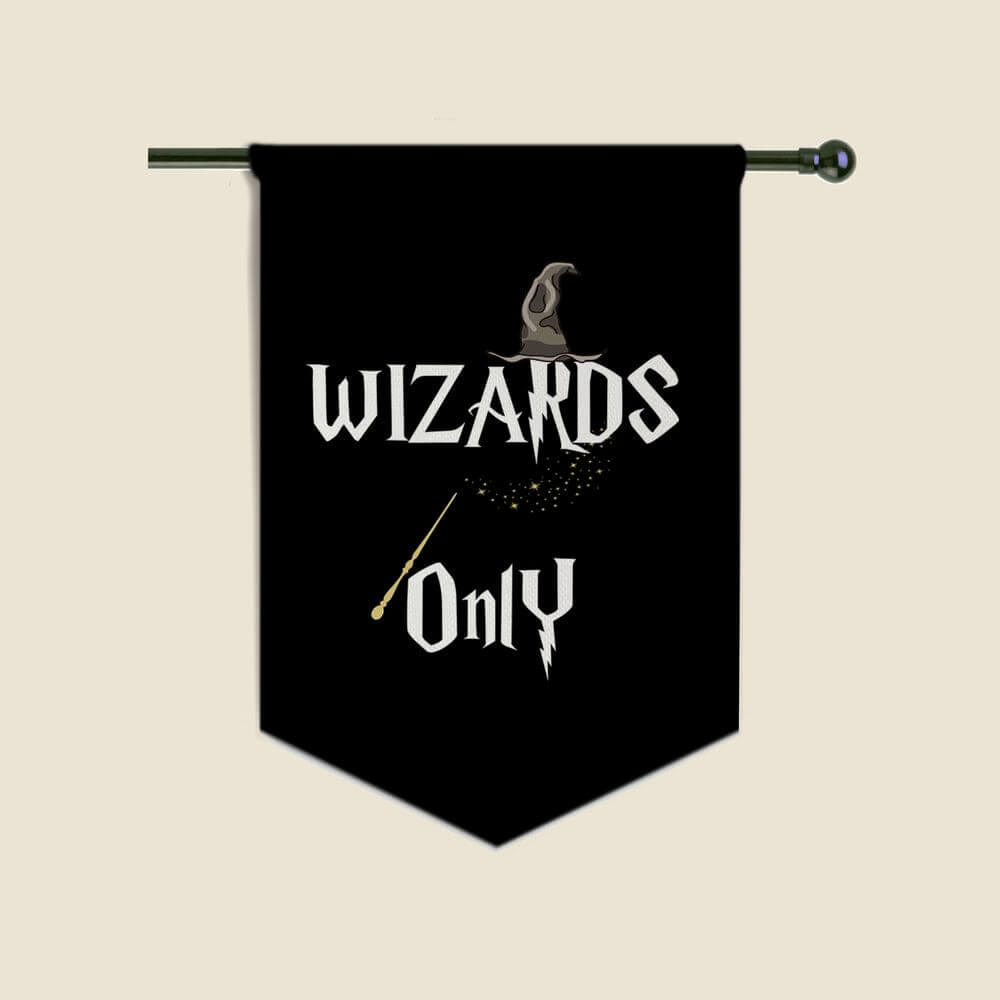 Wizards Only Flag