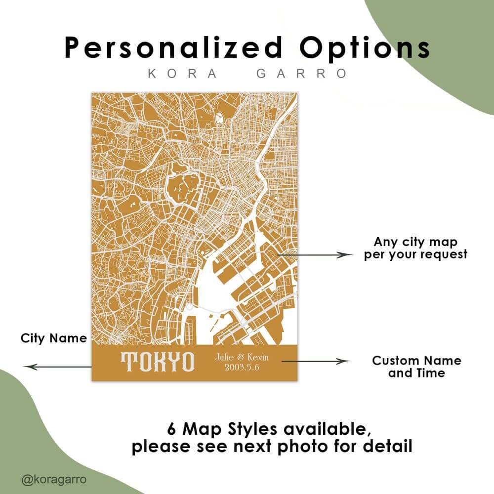 Any City Map Phone Case