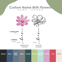 Load image into Gallery viewer, October Birth Flower Phone Case, Cosmos