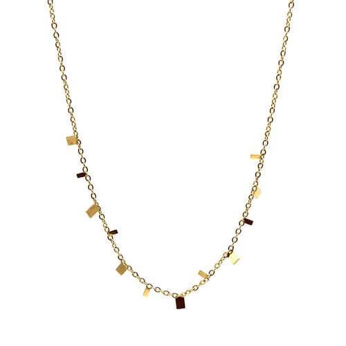 koragarro choker necklace gold station necklace Bella