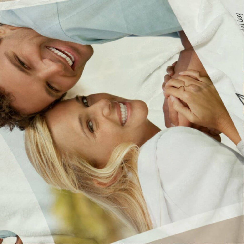 koragarro Instagram post photo blanket, personalized anniversary boyfriend, girlfriend gift idea