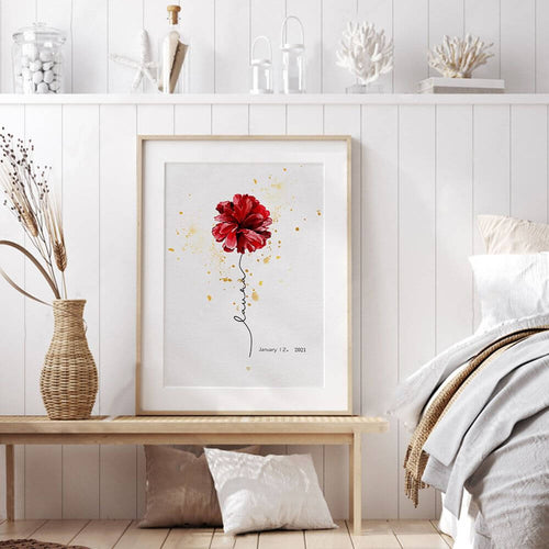 kora garro Birth Flower Gift Home Decor Wall Decor Birth Flower Family Print Mothers Day Gift Gift from Kids Printable Family Wall Art Family Flower Print Family Name Sign Gift for Grandma Mom Birthday Gift Personalized Gift Grandma Birthday From Grandkids