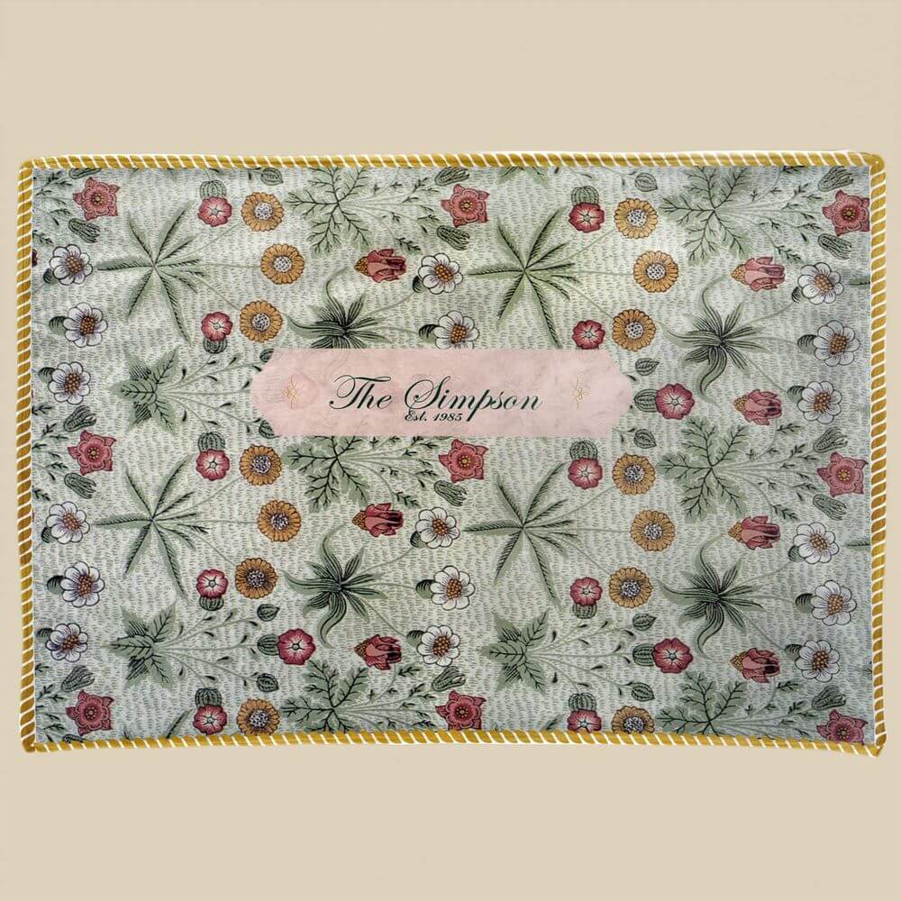 Daisy Flower Field Custom Blanket