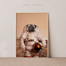 Load image into Gallery viewer, Funny Pet Portrait From Photo - Astronaut Pet