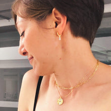 Load image into Gallery viewer, my sunshine necklace sterling silver necklace gold vermeil necklace koragarro