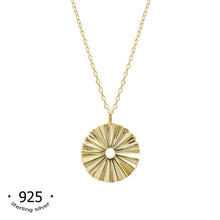 Load image into Gallery viewer, my sunshine necklace sterling silver necklace gold vermeil necklace koragarro