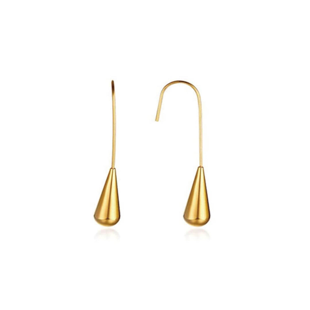 koragarro minimalist earrings Spring gold 