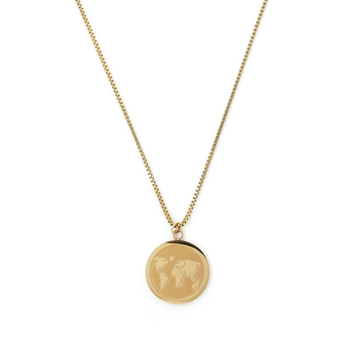 kora garro jewelry gold necklace earth Lani