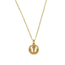 Load image into Gallery viewer, koragarro jewelry gold anchor necklace friendship gifts Allyson