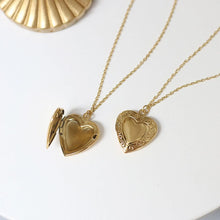 Load image into Gallery viewer, love locket koragarro gold necklace charlotte 