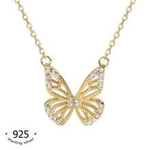 Load image into Gallery viewer, butterfly necklace sterling silver necklace koragarro bailey