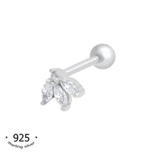 Load image into Gallery viewer, BLOSSOM Silver Cartilage Earring